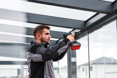 Perfekte Wandanschlüsse für Überdachungen